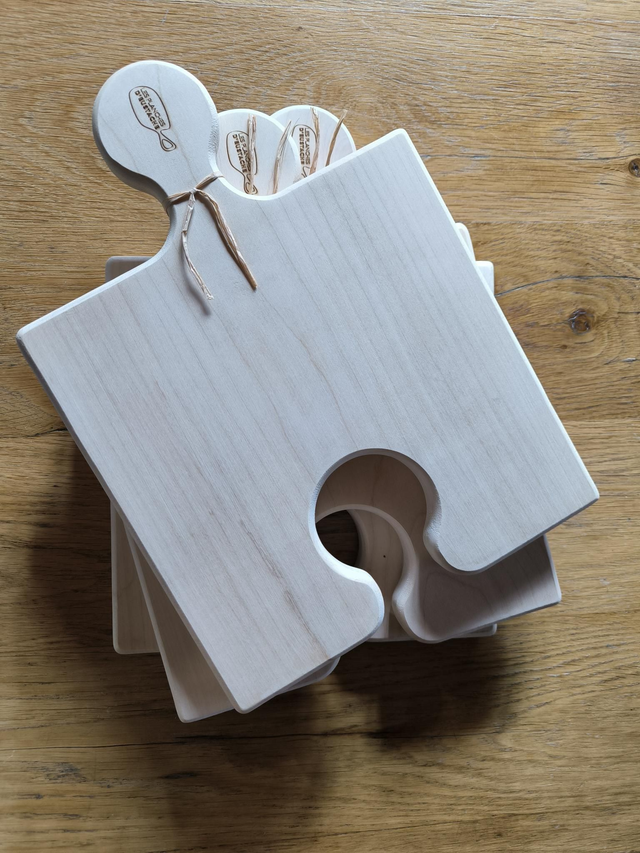 Dessous de plat puzzle érable sycomore