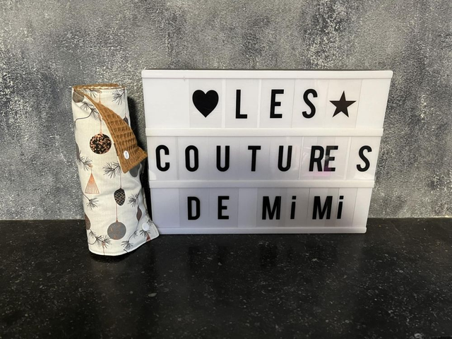 Essuie-tout lavable lot de 5 avec pressions