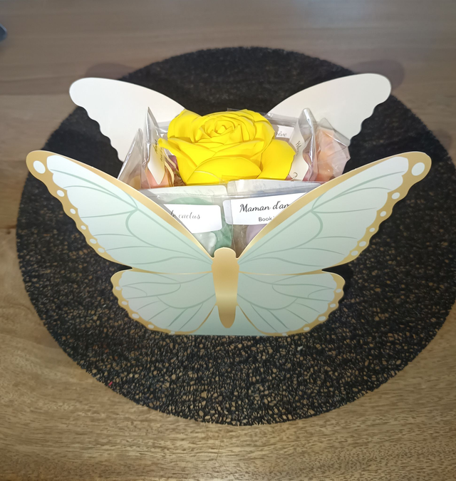 Coffret " Papillon " ( en retrait )