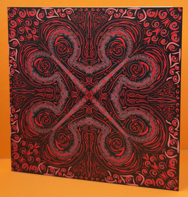 dio vede e provvede 1 - karte mit einlageblatt und couvert