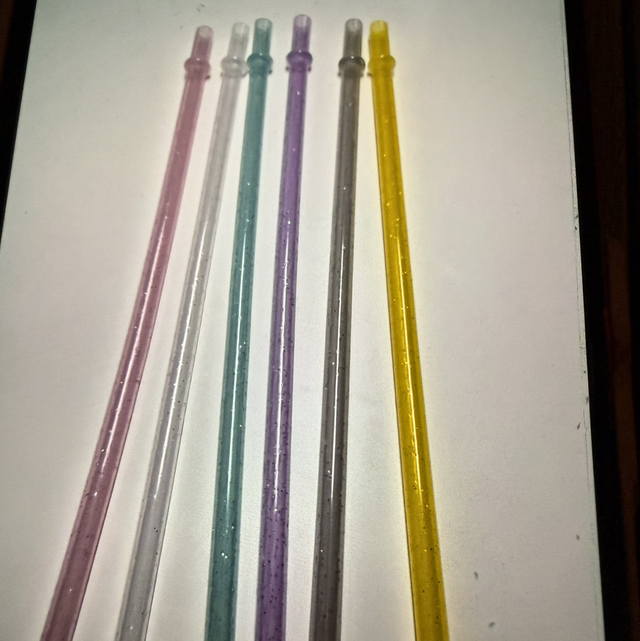 Strohhalm mit Glitzer ✨ 