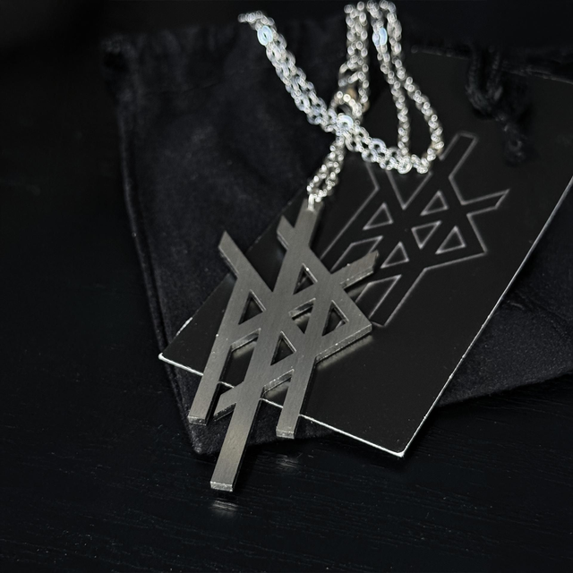 "Sigil" Handmade Stainless Steel Neck-chain [1 of 100]