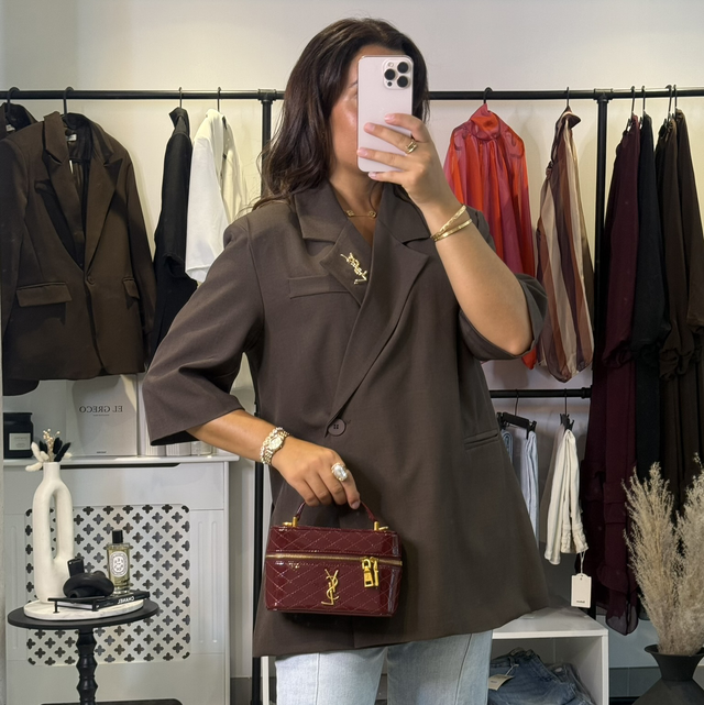 Blazer Clara marron