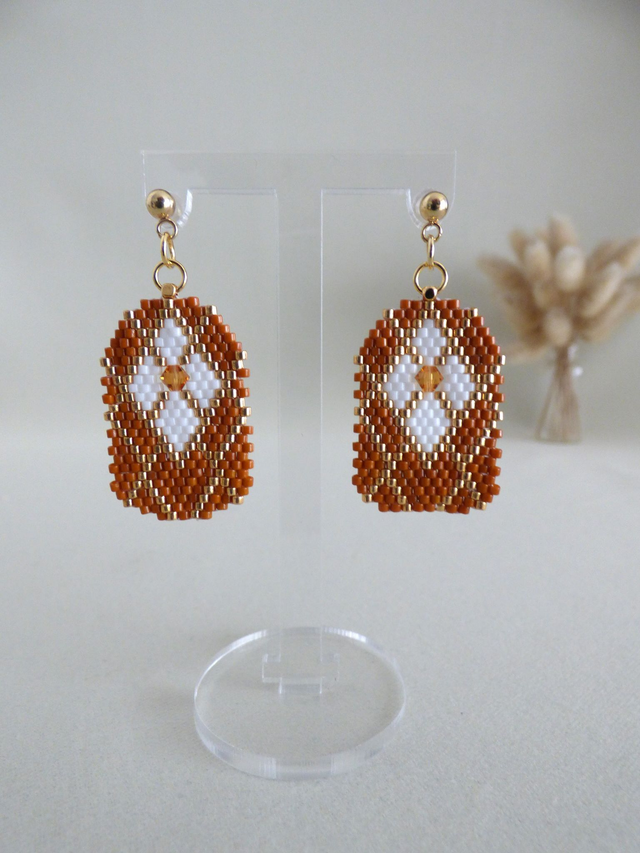 Cristal Glam - Terre de sienne [Sur commande]