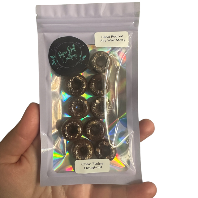 Soy Wax Melts - Choc Fudge Doughnut 
