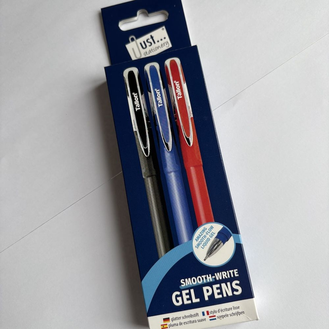 Smooth-Write Gel Pens - 3 pack
