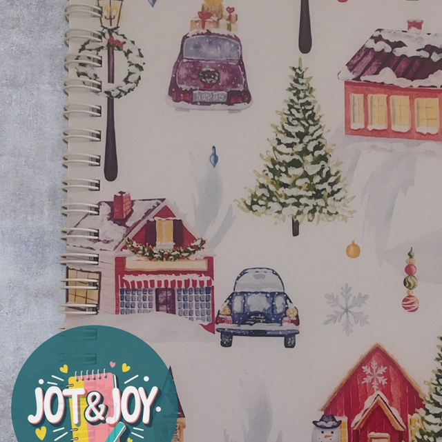 Lamplight Lane  - A5 Notebook