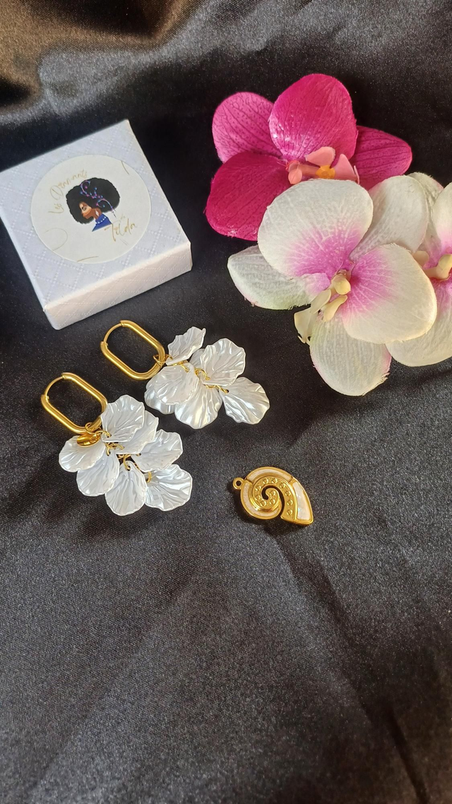 Interchangeables Fleur nacré