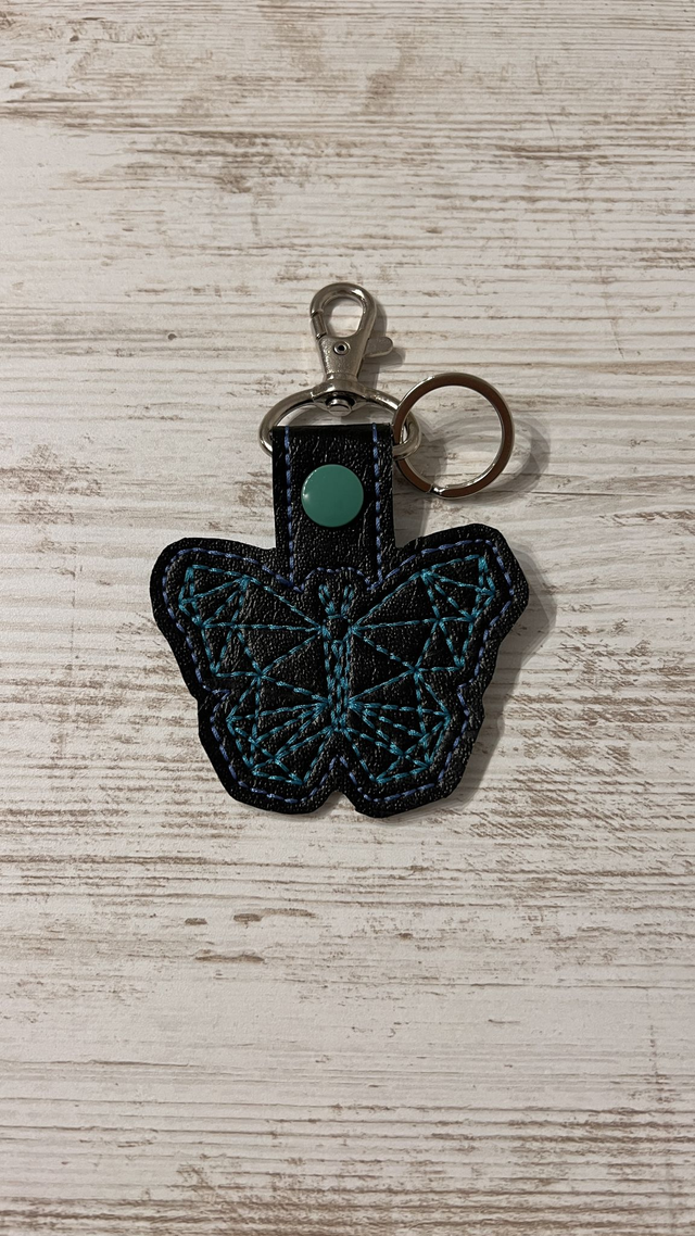 Porte-clés origami "papillon"