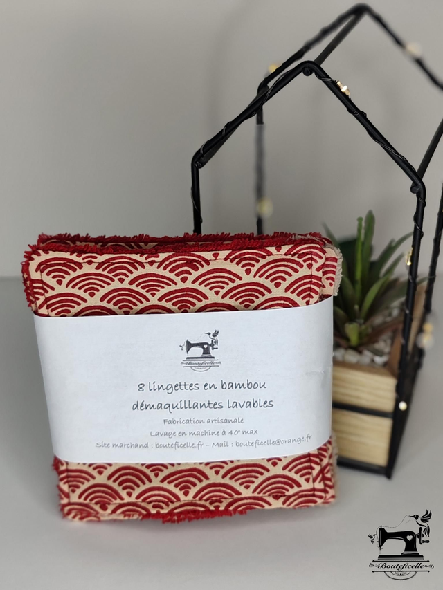 Lingettes Bambou &quot;SEIGAIHA&quot;