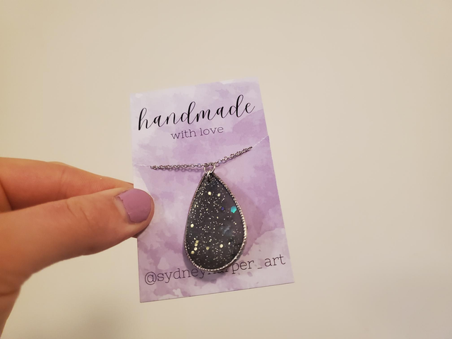 Eco Glitter Necklaces