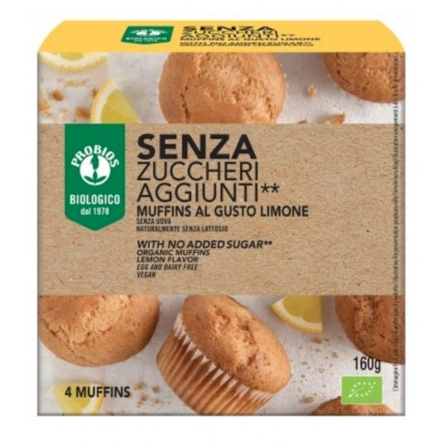 MUFFINS GUSTO LIMONE S/Z 160G