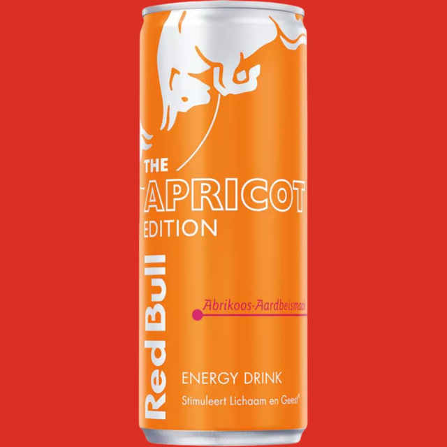 Red Bull Energy Drink The Apricot Edition - Blik 25cl