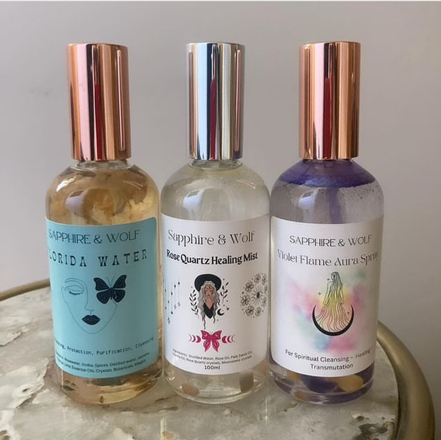 Sage & Dragon’s Blood Crystal Spray 100ml