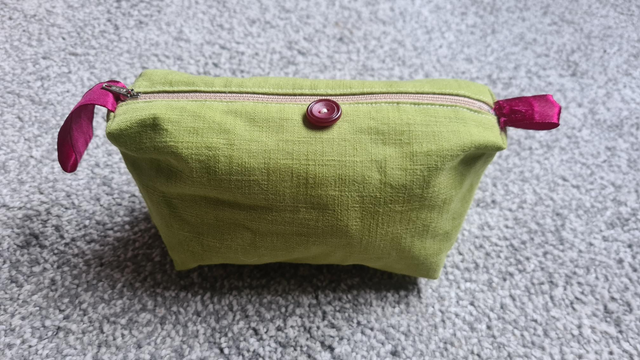 Green Make Up Bag