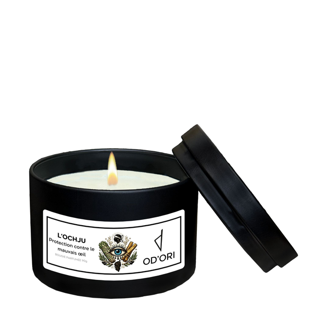 Bougie 90g - L'OCHJU (Protection contre le mauvais œil)