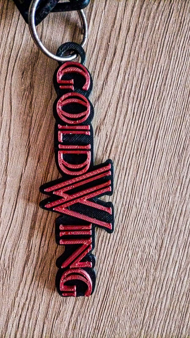GoldWing Keychain 