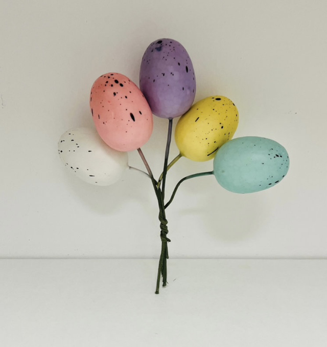 Large Easter egg pick x5