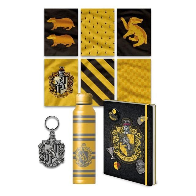Pyramid International Harry Potter Colourful Crest Hufflepuff Premium Gift Set
