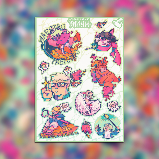 STICKER SHEET ✦ Dungeon Meshi