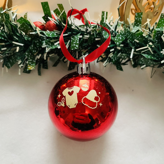 Boule de Noël personnalisée