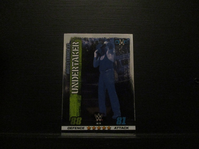 Undertaker - OMG Slam Attax 10th Edition Original Trading Card #78
