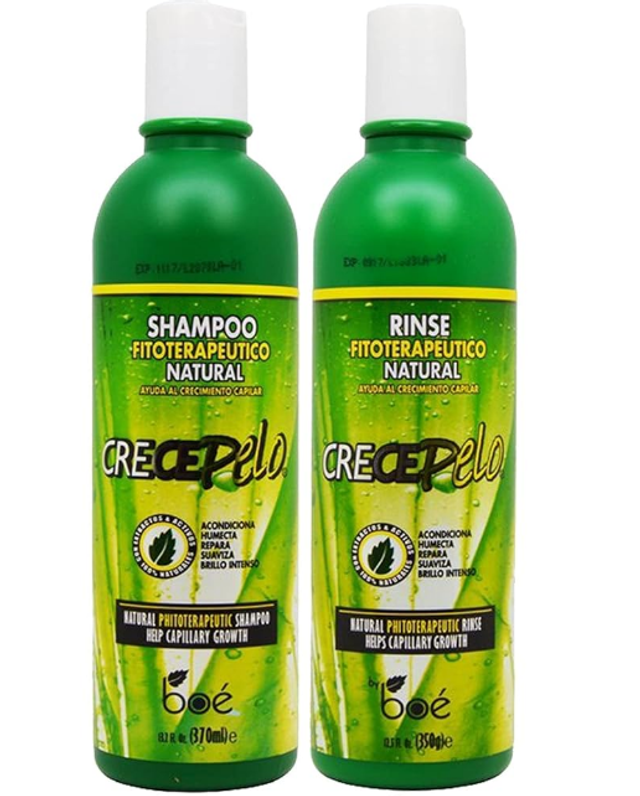CRECE PELO  SHAMPOING ET APRES SHAMPOING ACTIVE LA REPOUSSE DES CHEVEUX