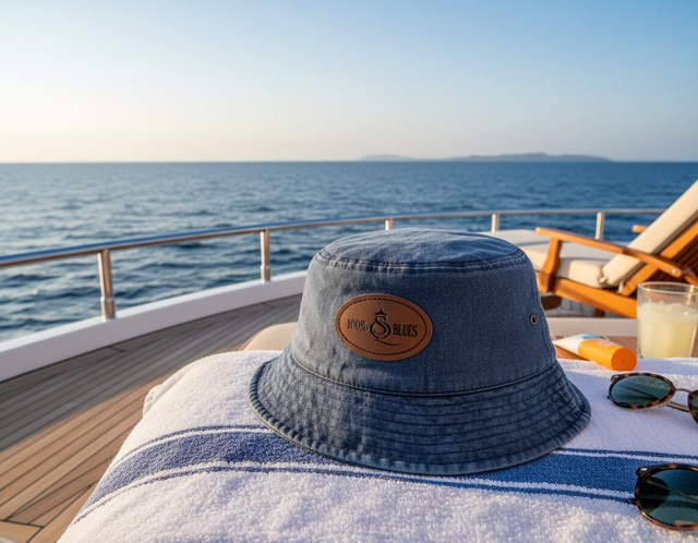 Denim Bucket Hat - 100% Blues