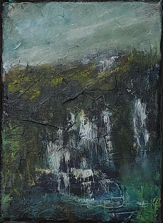 PETITES CASCADES II - 22x16cm