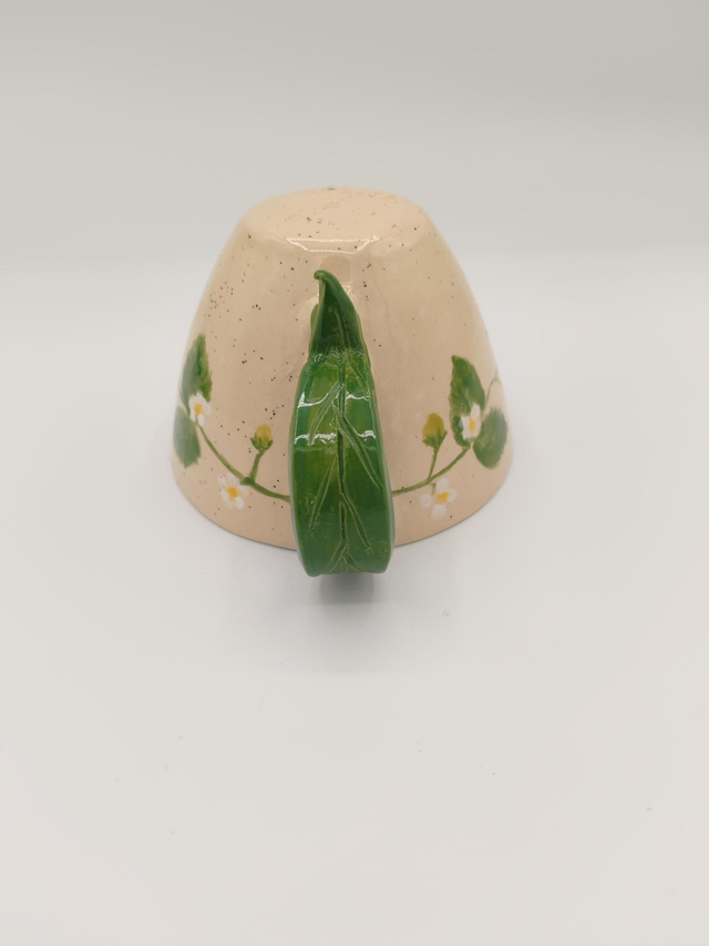 Tasse Fraise "Fleur de thé"