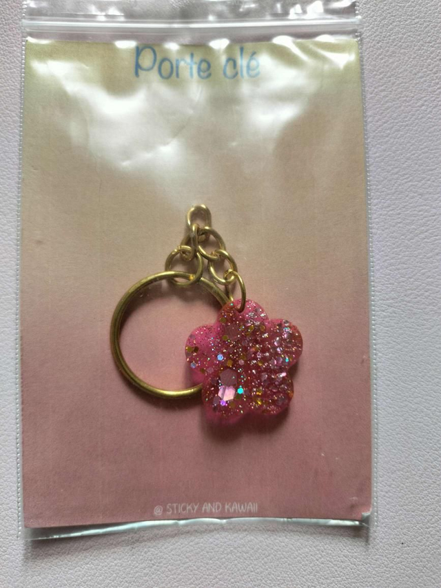 Porte clé petite fleur