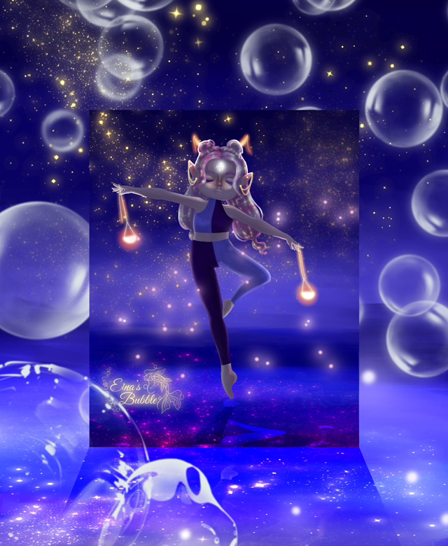 Illustration « Zodiaque » Signe astrologique - Balance 