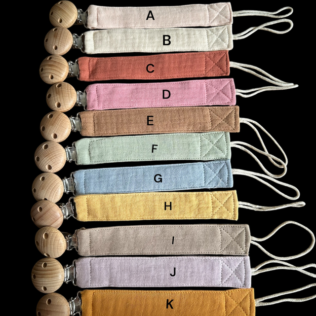 Attache tétine personnalisé