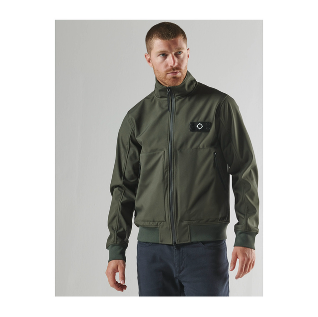 Ma.Strum Brigade Softshell Bomber Oil Silk