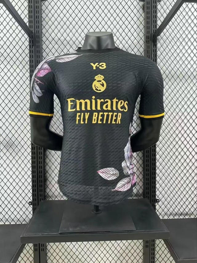 Camiseta Real Madrid Edición Especial  - 24-25 (004 Negra flores)