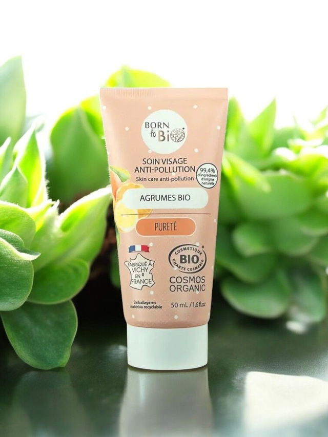 Soin visage anti-pollution - Agrumes