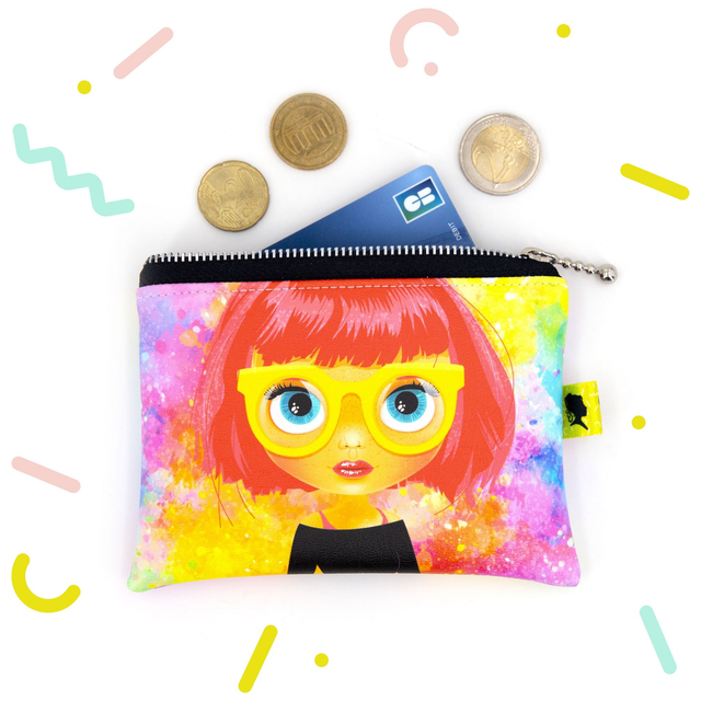 Porte monnaie zip PAULA