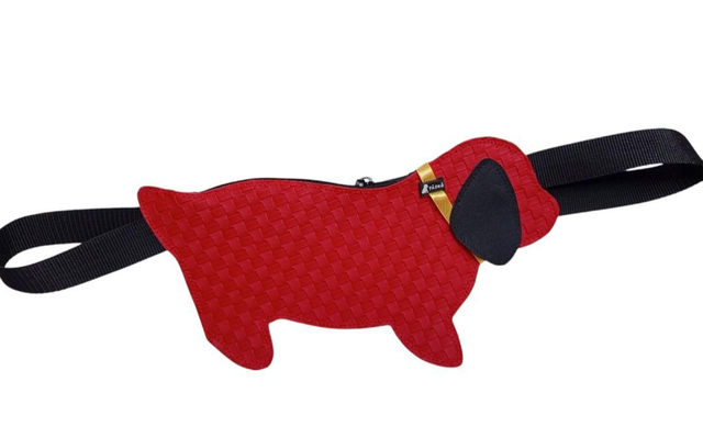 Fonott mintás műbőr Hasi-tacsi 