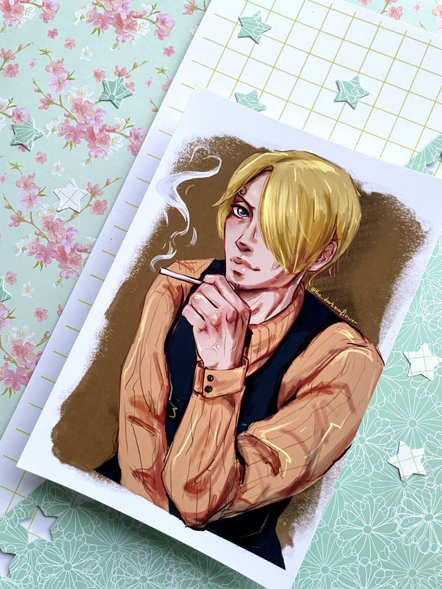 Sanji One Piece Postcard | Print