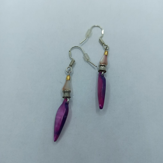 Pendantes - Nacre rose