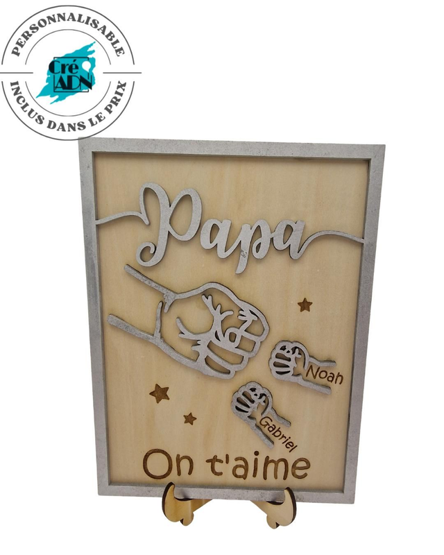 Cadre Papa/Papy