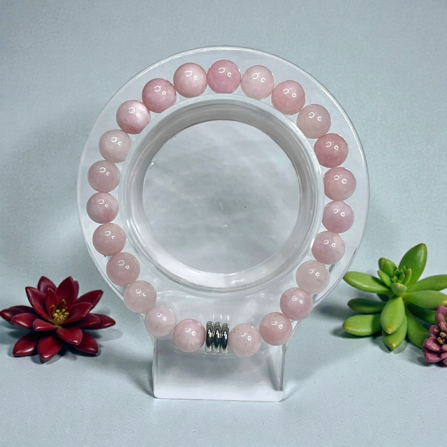 Spodumene kunzite bracelet 