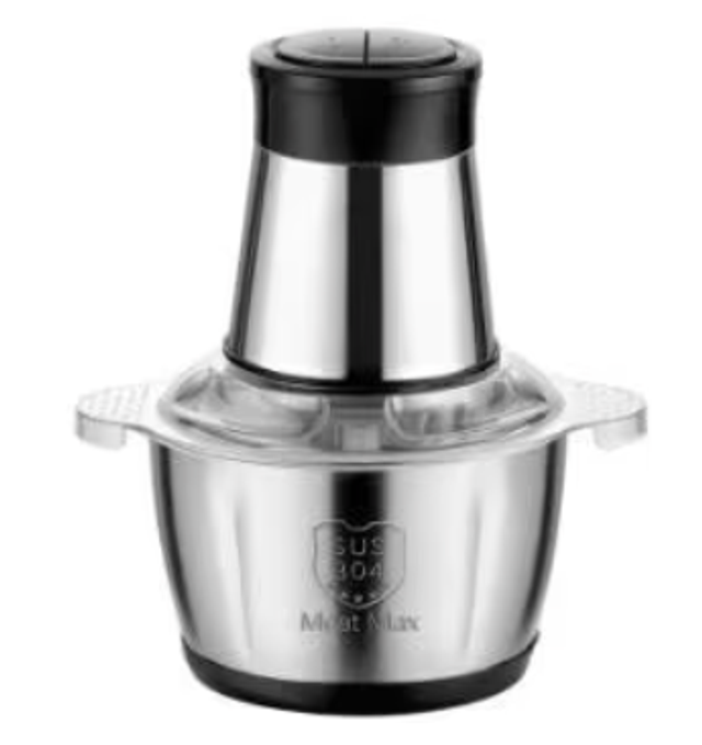 Elektrische vleesmolen / blender RVS met 2 liter capaciteit