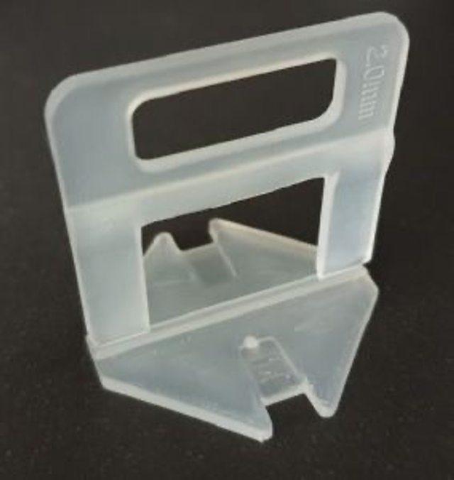 Zuglaschen 2,0mm Fliesen Nivelliersystem je 100 Stück / Beutel