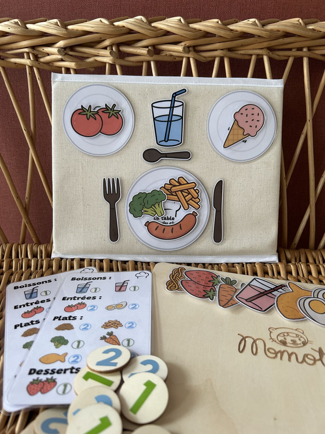 LA TABLE DU CHEF (LE JEU + LA PLANCHE) 