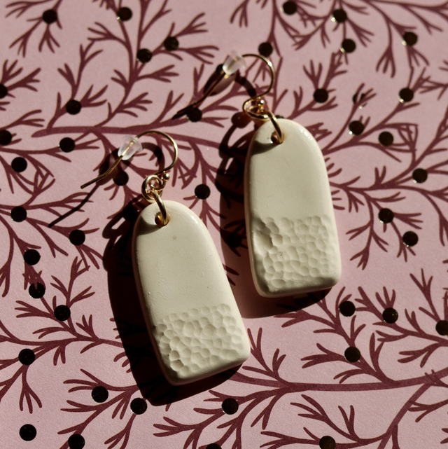 Boucles d’oreilles en céramique 