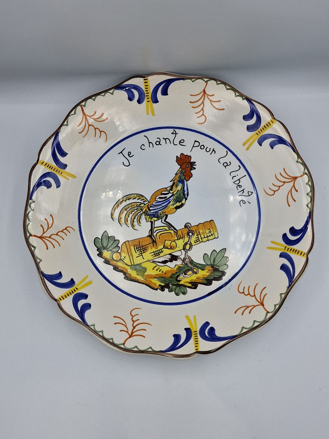 Assiette décorative