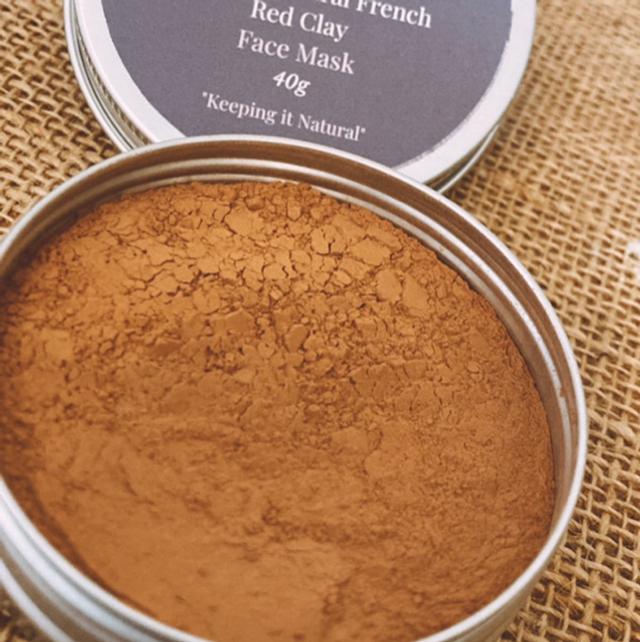 Luxury Natural French Red clay Face Mask