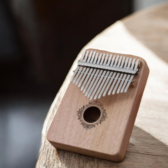 Kalimba 17-Tasten Mahagoni 
