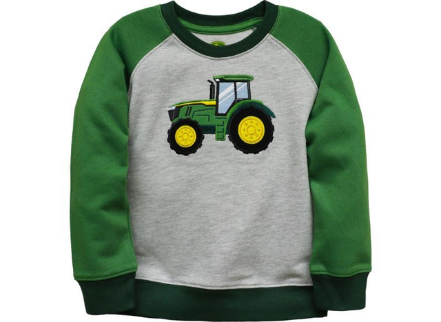 Toddler Sweatshirt Tractor Crew FT